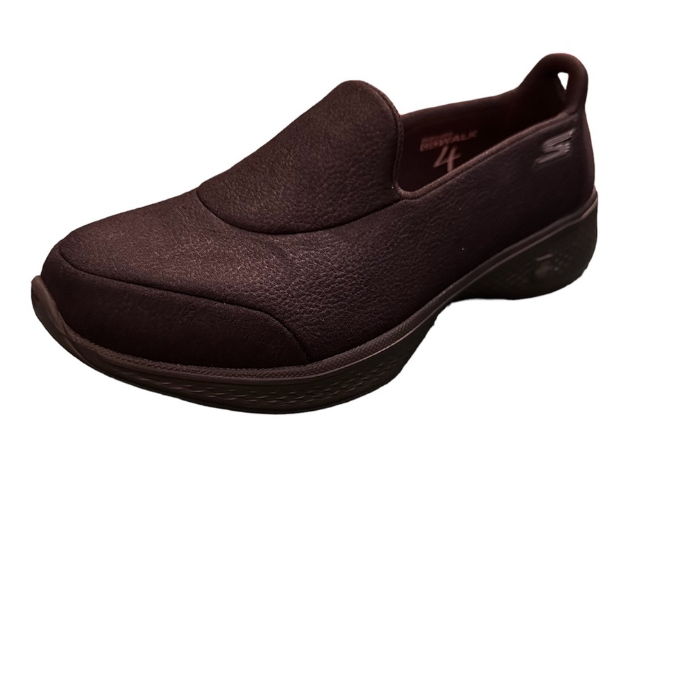 Skechers Performance Women’s Go 4 Inspire Black Slip On Walking Shoe Size 5 - Picture 3 of 13